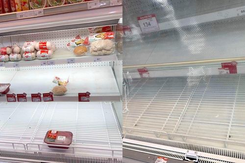 Người Hà Nội sục sôi tích thực phẩm trước siêu bão Yagi, nhiều chợ hết sạch đồ