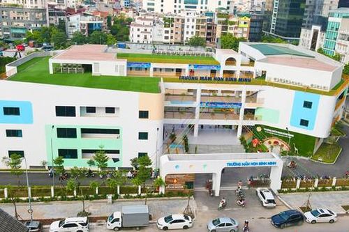 Diện mạo công trình giáo dục chào mừng 70 năm Giải phóng Thủ đô của quận Cầu Giấy