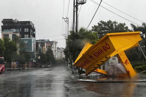 Cô Tô mất điện toàn huyện do ảnh hưởng của cơn bão số 3