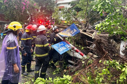 Cảnh sát PCCC Hà Nội điều động 1.500 chiến sĩ cứu hộ trong bão Yagi