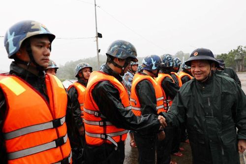 Quân đội tích cực chuẩn bị lực lượng, phương tiện phòng, chống bão số 3