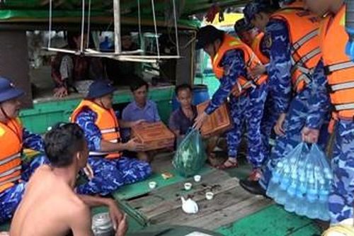 Cảnh sát biển Việt Nam chủ động, tích cực phòng, chống siêu bão số 3