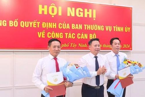 Tây Ninh có tân Chủ tịch UBND thành phố và tân Chủ tịch Hội LHTN Việt Nam tỉnh