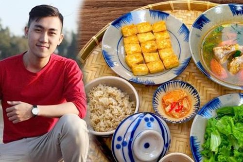 Chàng kỹ sư độc thân nấu loạt mâm cơm đẹp như tranh, dân mạng khen nức nở