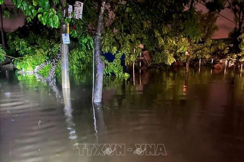 Bão số 3: Mưa lớn gây ngập úng cục bộ trên các tuyến phố, khu đô thị