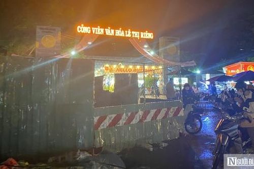 Tp.HCM: Nguy cơ mất an toàn từ kinh doanh lấn chiếm lề đường cạnh dự án đường sắt đô thị