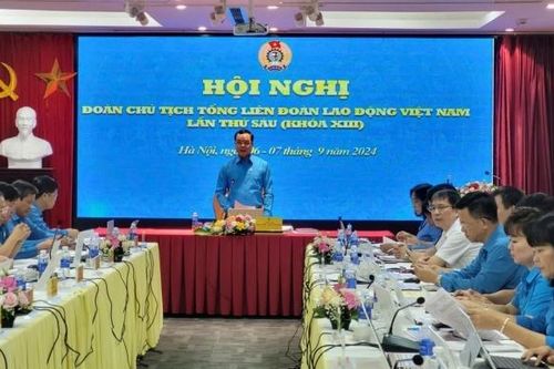 Tổng Liên đoàn Lao động Việt Nam thảo luận về mối quan hệ giữa các cấp công đoàn