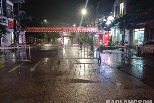 Lạng Sơn: Lượng mưa cao nhất đạt trên 200mm