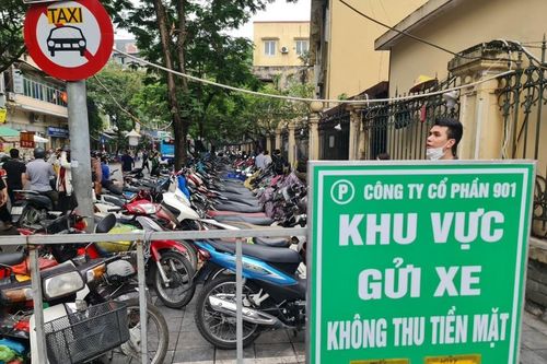 Hà Nội: Các điểm trông xe phải đảm bảo tiêu chí '2 không, 1 có'