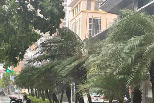 Hà Nội xuất hiện mưa kèm gió mạnh trước khi bão số 3 đổ bộ