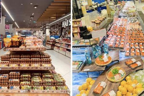 Bão số 3 vào đất liền: Rau xanh ở chợ truyền thống tăng nhẹ, siêu thị dồi dào thực phẩm