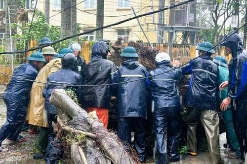 'Sức gió rất khủng khiếp, rung chuyển cả xe 1,6 tấn...'