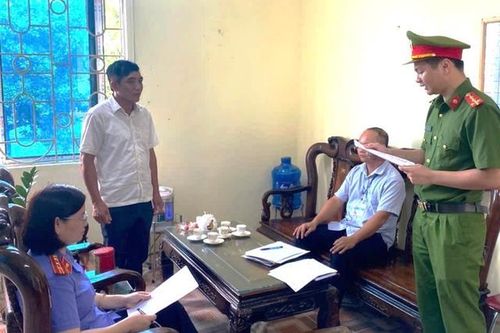 Khởi tố một Bí thư Đảng ủy xã tại Ninh Bình
