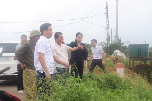 Chủ nhiệm UBKT Thành ủy kiểm tra công tác khắc phục hậu quả bão Yagi tại Gia Lâm