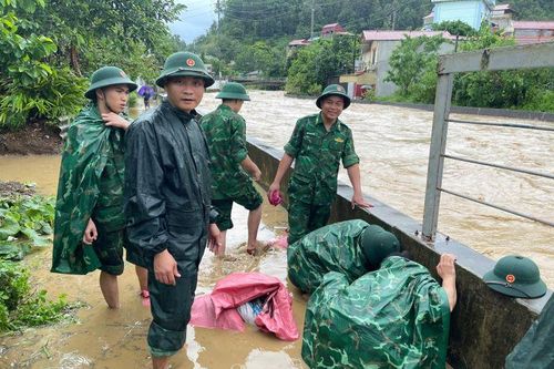 Bộ đội biên phòng điều động hơn 3 nghìn lượt cán bộ, chiến sĩ ứng phó bão số 3