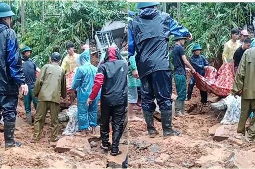 Sạt lở đất ở Hòa Bình làm 5 người thương vong