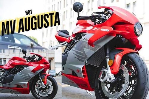 Ngắm môtô 'Tàu' QJ SRK 921 SV nhái MV Agusta giá chỉ 245 triệu
