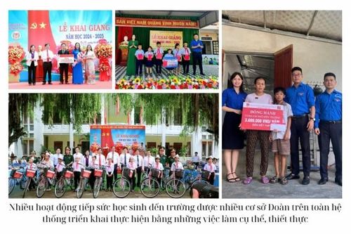 Tuổi trẻ Agribank chung tay viết tiếp ước mơ cho học sinh nghèo vượt khó