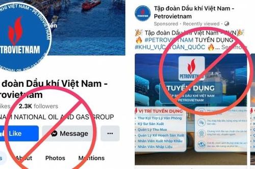 Cảnh báo mạo danh Tập đoàn Dầu khí Việt Nam lừa đảo tuyển dụng