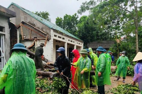 579 đội hình Thanh niên xung kích Thủ đô giúp dân khắc phục hậu quả sau bão