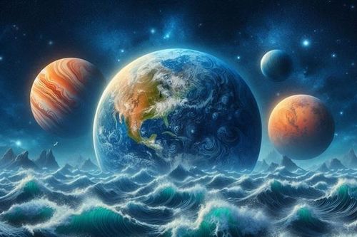 Thêm một hành tinh có sông, biển lộ ra giữa hệ Mặt Trời?
