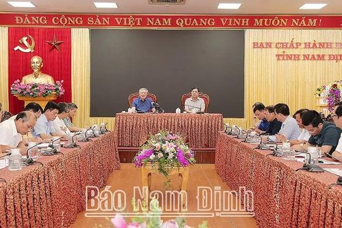 Phó Thủ tướng Nguyễn Hòa Bình: Nam Định quyết tâm cao trong phòng, chống bão số 3