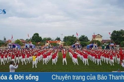 Hậu Lộc đẩy mạnh xây dựng đời sống văn hóa