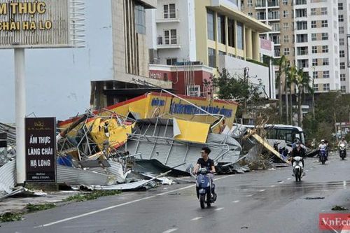 Quảng Ninh tan hoang sau siêu bão Yagi