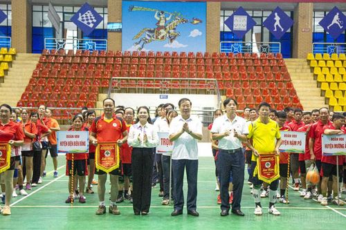10 đoàn tham gia Hội thi Thể thao người cao tuổi Điện Biên lần thứ V