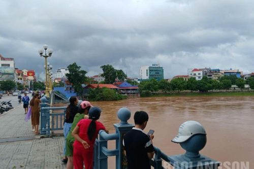 Lạng Sơn: Mực nước trên các sông tiếp tục dâng
