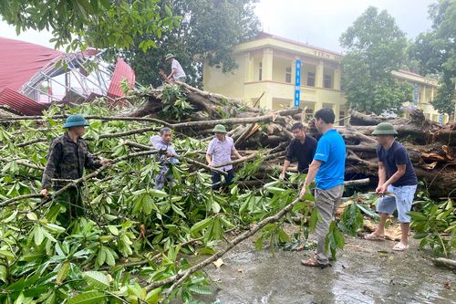 Dồn sức khắc phục hậu quả mưa bão