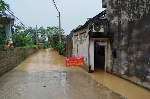 Đề phòng nước sông Bứa dâng cao trở lại