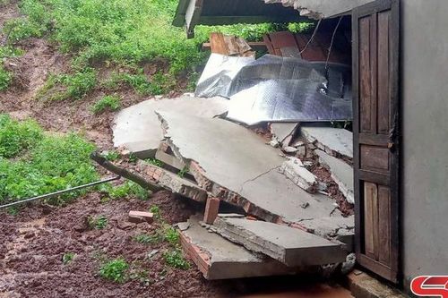Mưa bão gây thiệt hại tại huyện Bắc Yên