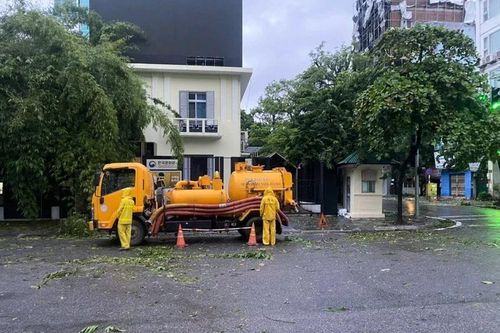 Các quận, huyện của Hà Nội vẫn còn mưa