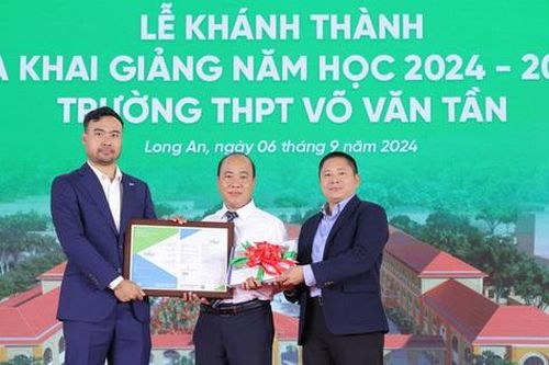 Khánh thành trường THPT có quy mô 100 tỷ đồng