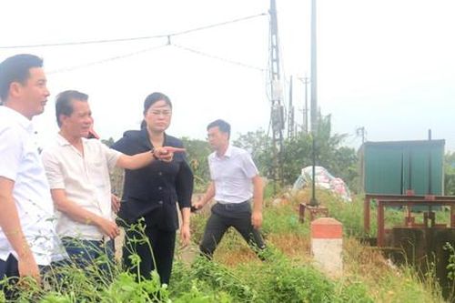 Đồng chí Hoàng Trọng Quyết kiểm tra công tác khắc phục hậu quả bão số 3 tại huyện Gia Lâm