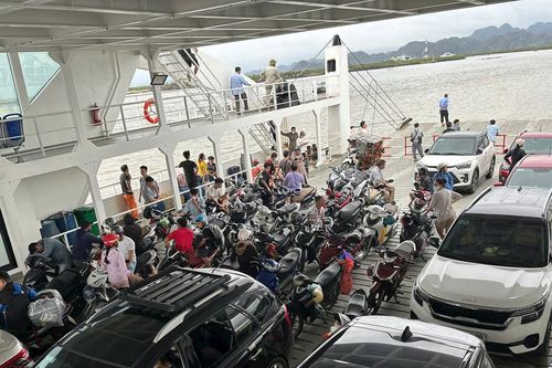 Hải Phòng: Tuyến phà Đồng Bài - Cái Viềng hoạt động trở lại