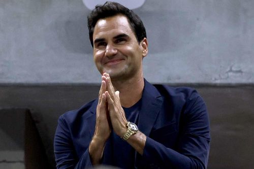 Roger Federer mang đồng hồ Rolex hiếm tới US Open 2024