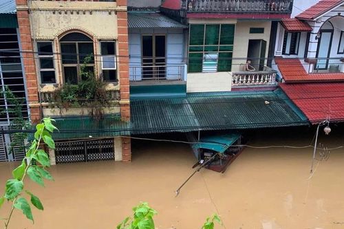 Yên Bái: nhiều nơi ngập trong nước