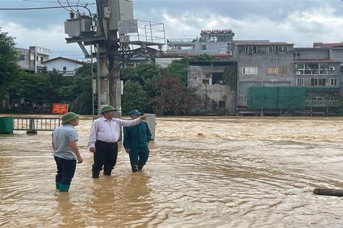 Lãnh đạo tỉnh Cao Bằng kiểm tra, chỉ đạo khắc phục hậu quả mưa lũ, sạt lở đất