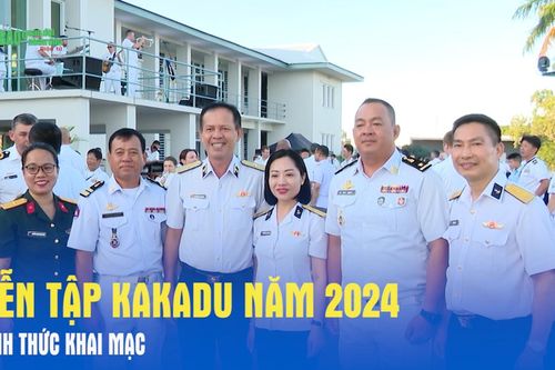 Diễn tập Kakadu năm 2024 chính thức khai mạc