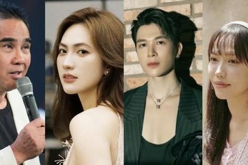 Cuộc 'đối đầu' gay cấn giữa Quyền Linh, Thái Hòa, Phương Anh Đào và Tuấn Trần, Anh Tú, Diệu Nhi tại 'Cánh diều Vàng'