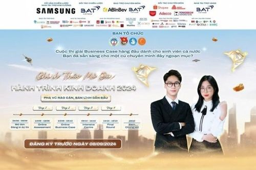Mở đơn cuộc thi Hành trình kinh doanh 2024, tổng giải thưởng lên tới hơn 1 tỷ đồng