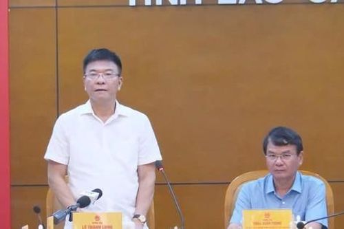 Phó Thủ tướng Lê Thành Long kiểm tra tình hình mưa lũ tại Lào Cai