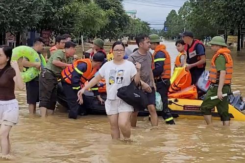Thái Nguyên nỗ lực sơ tán người và tài sản ra khỏi vùng lũ lụt