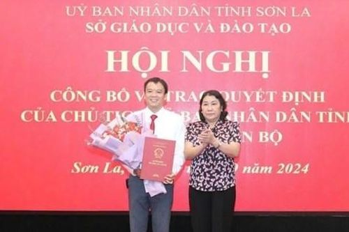 Phó chủ tịch huyện giữ chức Phó Giám đốc Sở GD-ĐT Sơn La