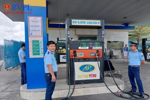 Xử phạt hơn 600 triệu đồng đối với cửa hàng xăng dầu tại huyện Đức Hòa