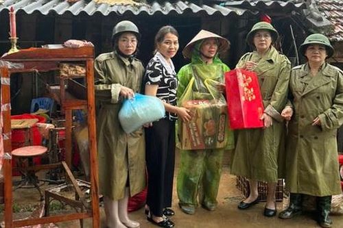 Bắc Giang: Kịp thời hỗ trợ nhà hội viên bị ngập lụt do bão số 3