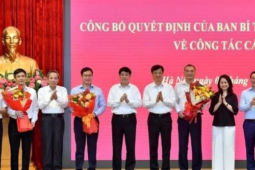 Bộ Chính trị, Ban Bí thư, Bộ Công an điều động, phân công nhiều chức danh