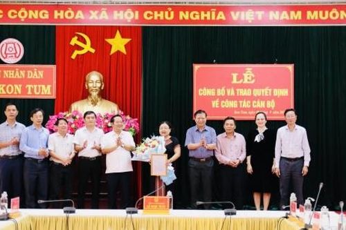 Tin nhân sự 9/9: Sở Nội vụ tỉnh Kon Tum; Công ty Điều hành Dầu khí Phú Quốc có lãnh đạo mới